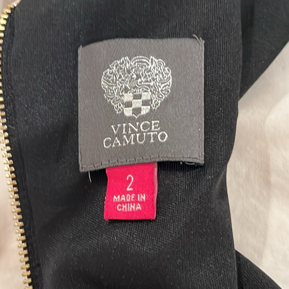 Vince Camuto Mock Neck Shift Dress - Picture 9 of 10